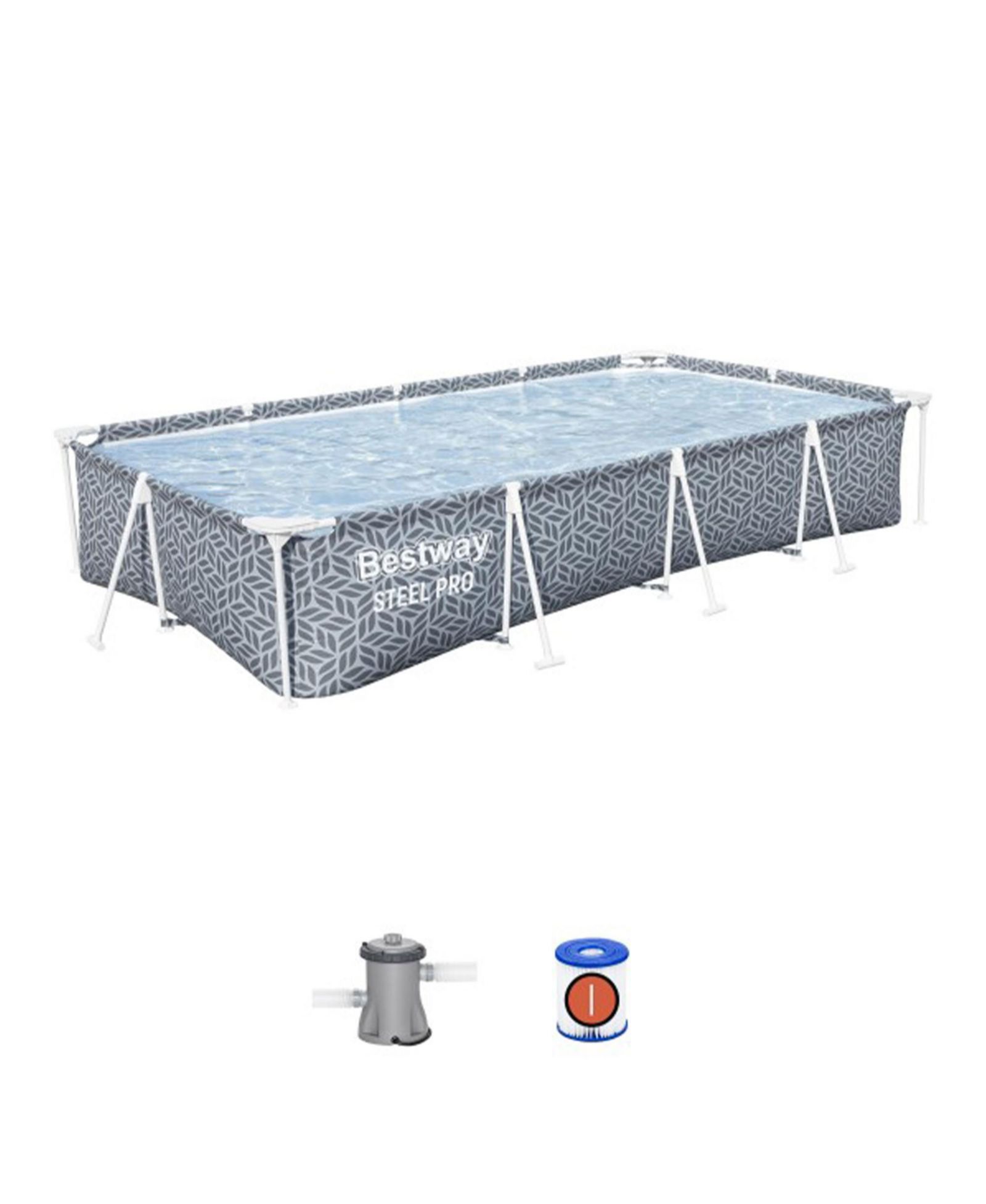 Набор для уличного бассейна Bestway Steel Pro 12' x 6'7" x 26"