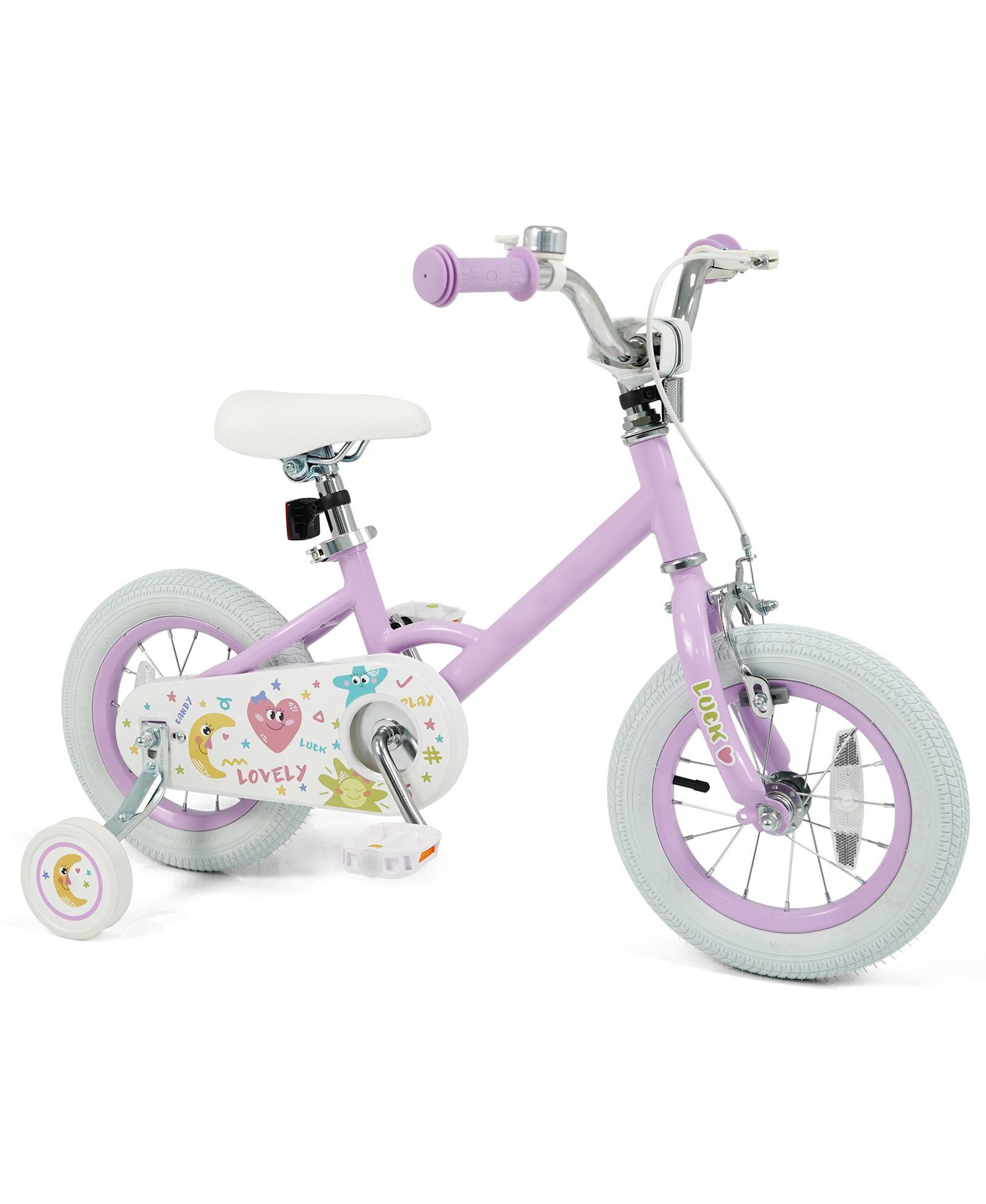 Детский велосипед Slickblue Stars and Moon Design с регулируемой высотой