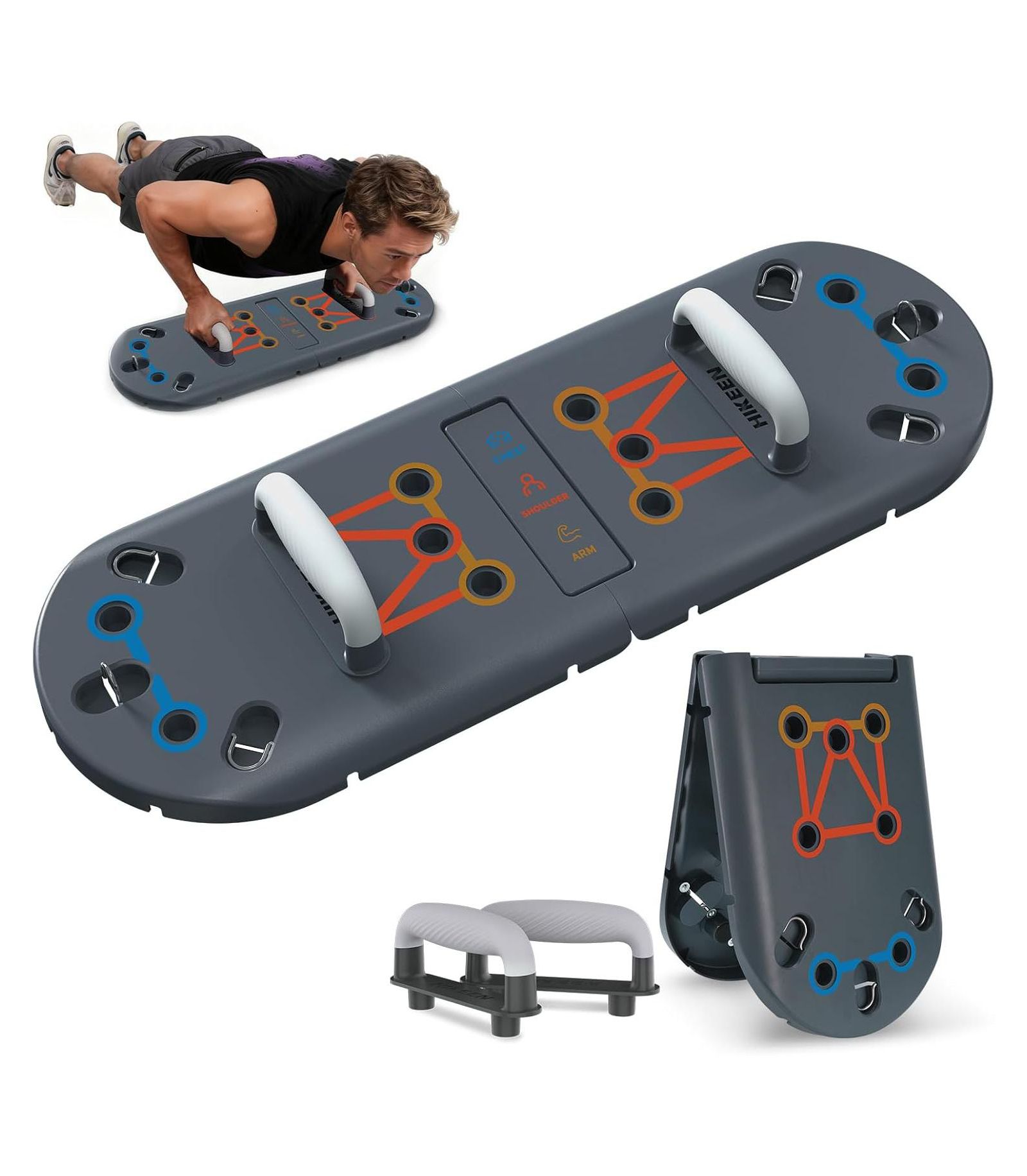 Доска для отжиманий Hikeen Push Up Board