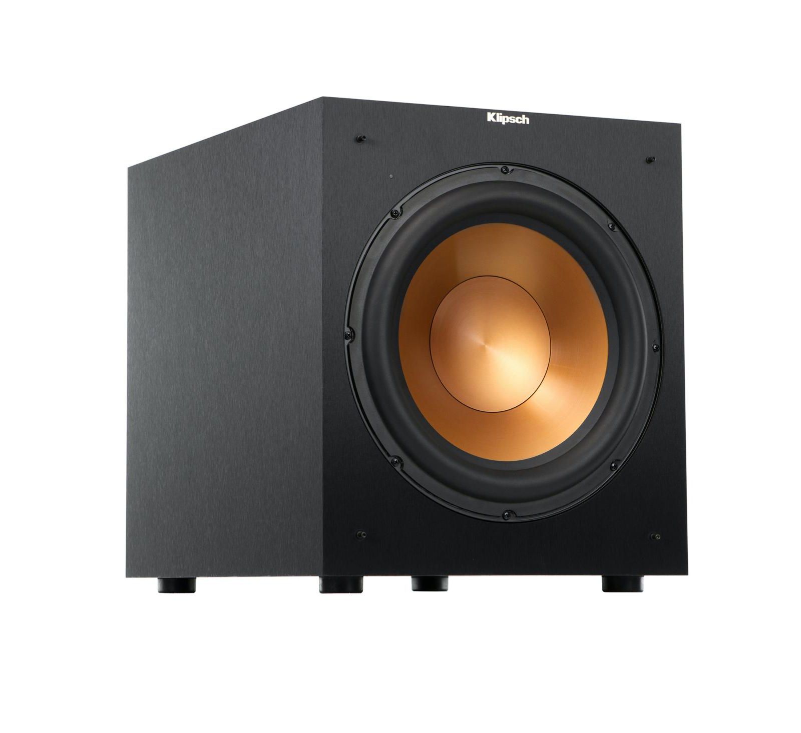 Klipsch Reference R-12SW 400W All-Digital Powered Subwoofer, Brushed Polymer Veneer