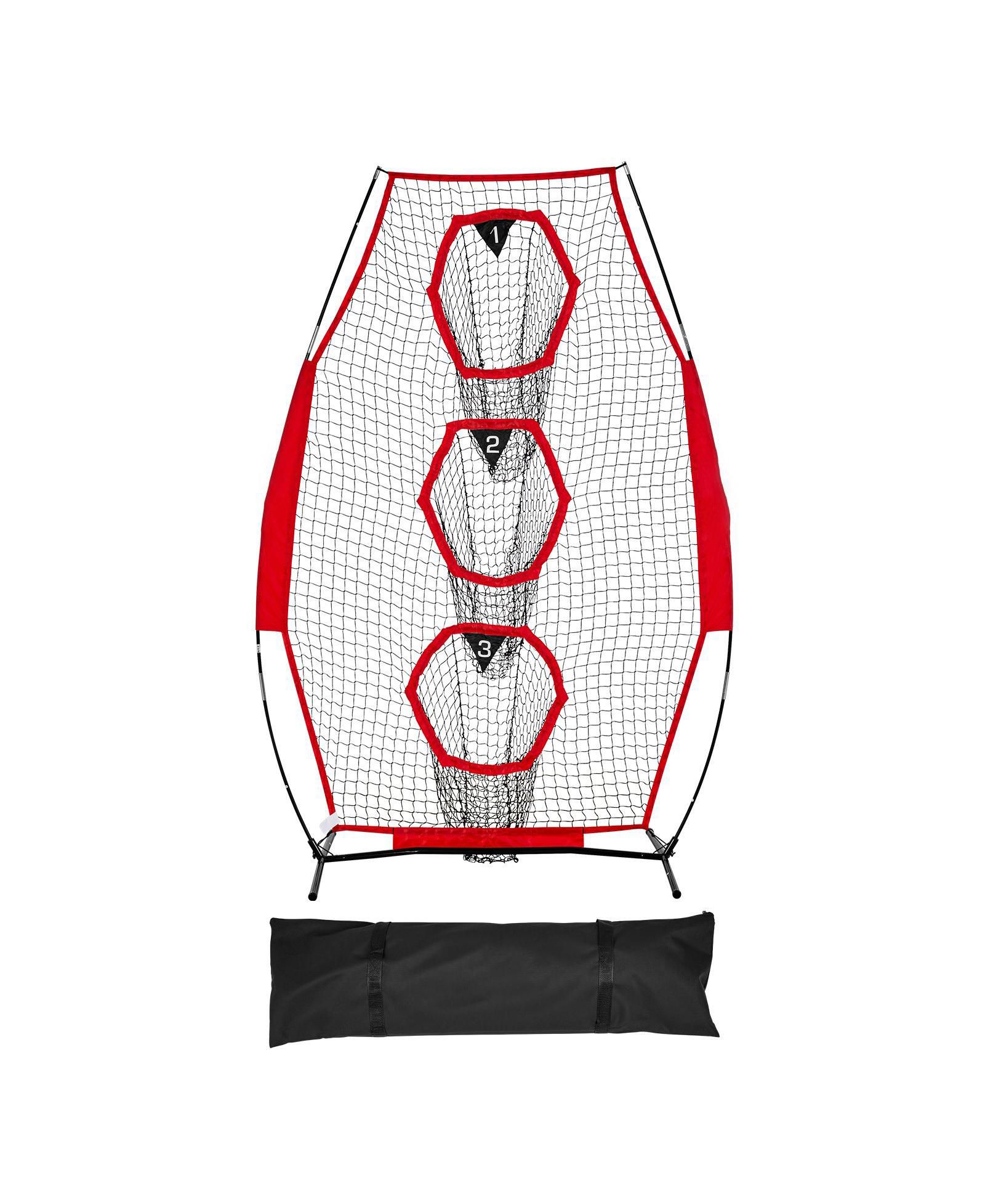 Mecale 8 x 4  Football Throwing Net with 5 Target Pockets