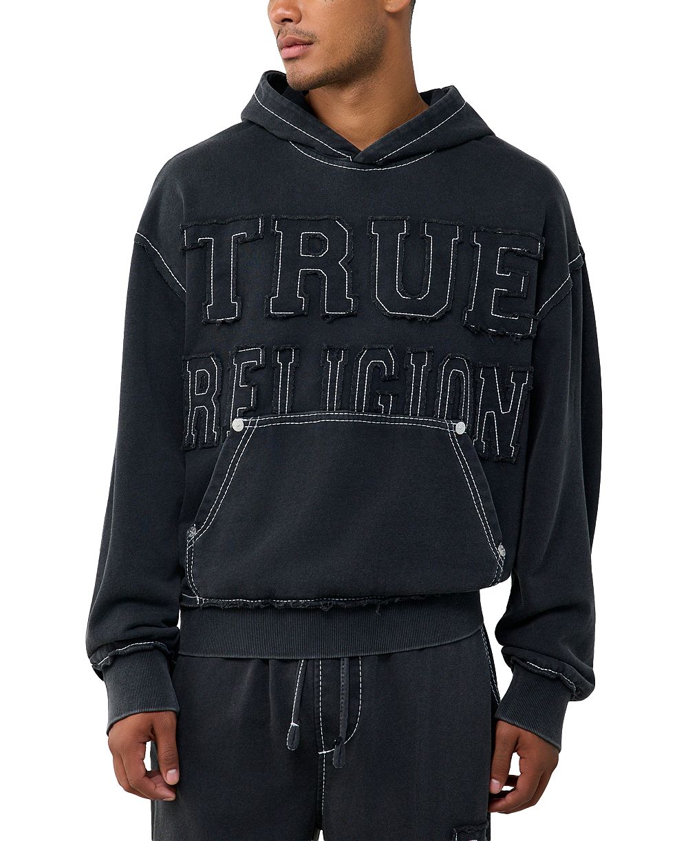 Мужское худи True Religion Applique Big T Boxy
