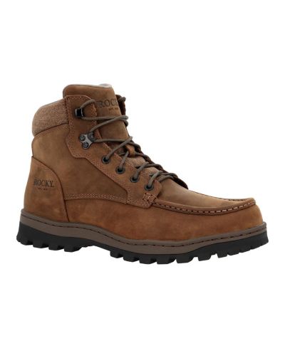 ROCKY Men's Outback LTE Moc Toe Hiker Outdoor Boot