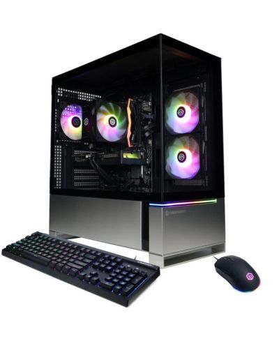 Игровой настольный компьютер CyberPowerPC Gamer Master, AMD Ryzen 5 8400F 4.2GHz, 16GB RAM, 1TB SSD, NVIDIA GeForce RTX 5050 8GB, Windows 11 Home