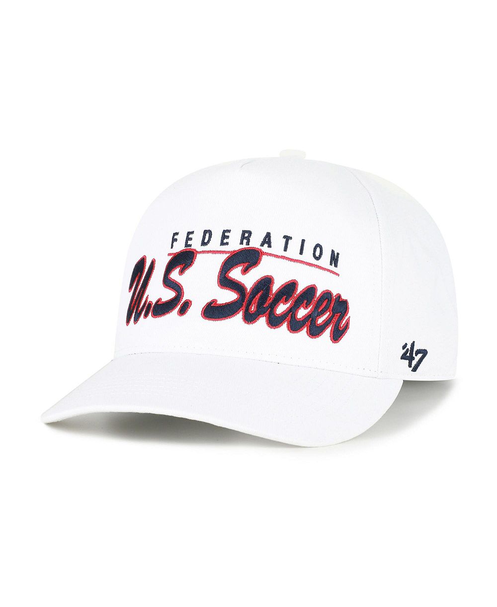 '47 Brand Men's White U.S. Soccer Brushmark Hitch Adjustable Hat