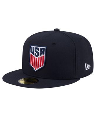 Мужская кепка New Era USMNT 59FIFTY, темно-синяя