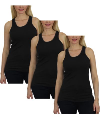 Женский трикотажный топ Galaxy By Harvic Loose Fit, комплект из 3 шт