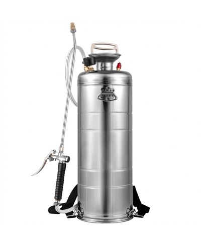 Нержавеющая сталь распылитель SUGIFT 3.5Gal Stainless Steel Sprayer, 20" Wand, Adjustable Nozzle for Gardening