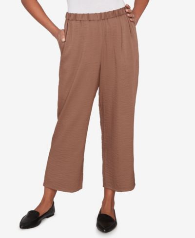 Брюки Alfred Dunner Petite Spice Market Wide-Leg Pull-On Ankle