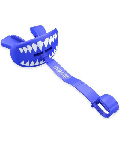 SafeJawz EXTRO защитная капа для футбола и лакросса с отстегивающимся ремешком - SHARK