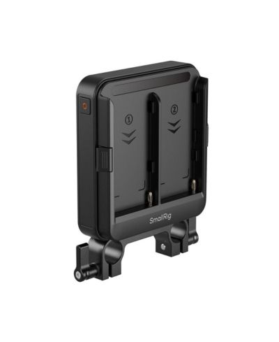 SmallRig Адаптерная плата UPS с зажимом для двух стержней 15mm для аккумуляторов NP-F