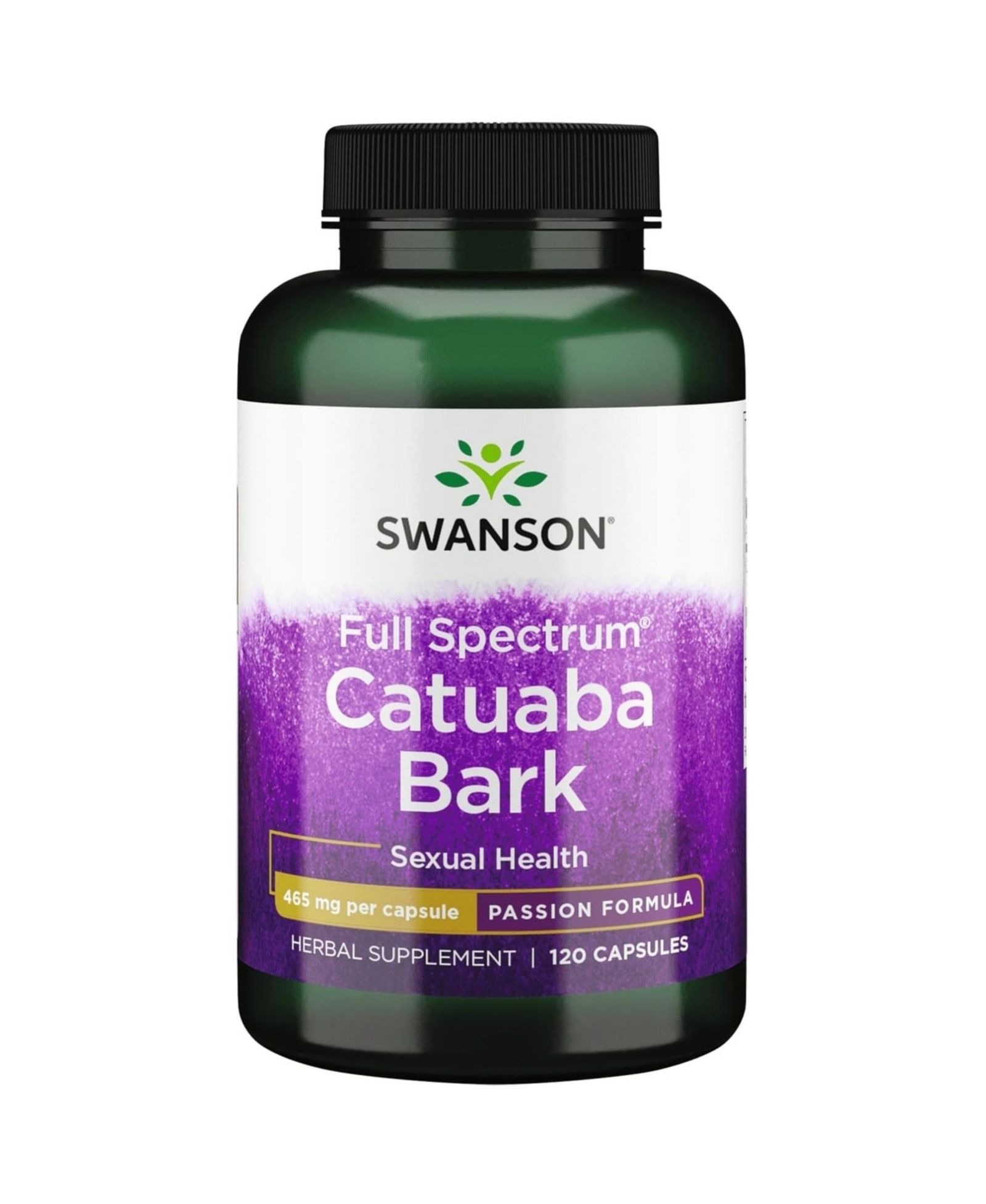 Swanson Catuaba Bark 465 Milligrams 120 Capsules  COMPONENT