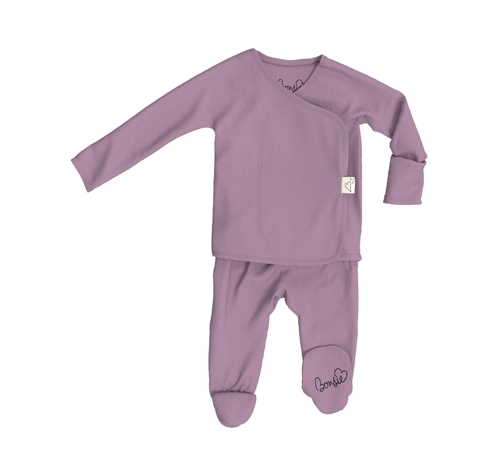 Bonsie Baby комбинезон Footie для девочек и мальчиков Skin to Skin