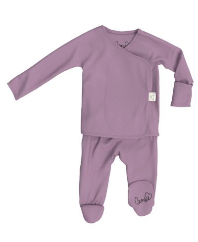 Bonsie Baby комбинезон Footie для девочек и мальчиков Skin to Skin