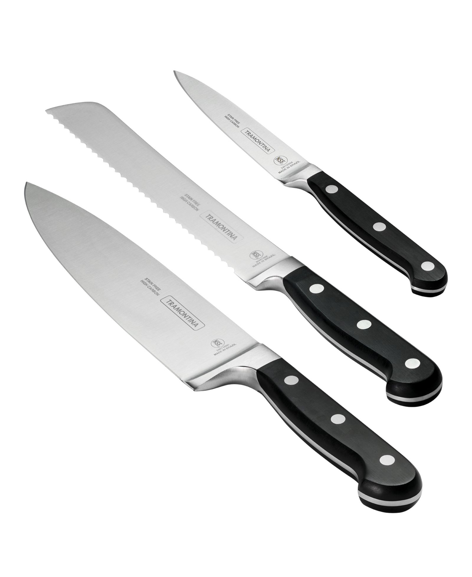 Tramontina Pro Series Forged 3-Piece Precision Knife Set