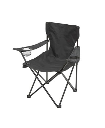 Stansport Folding Arm Chair with Dual Cup Holders
