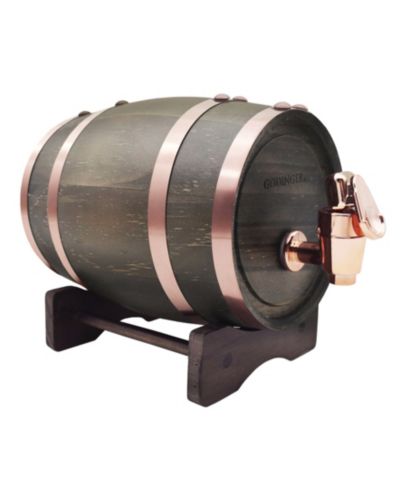 Godinger Whiskey 25 oz. Barrel Dispenser
