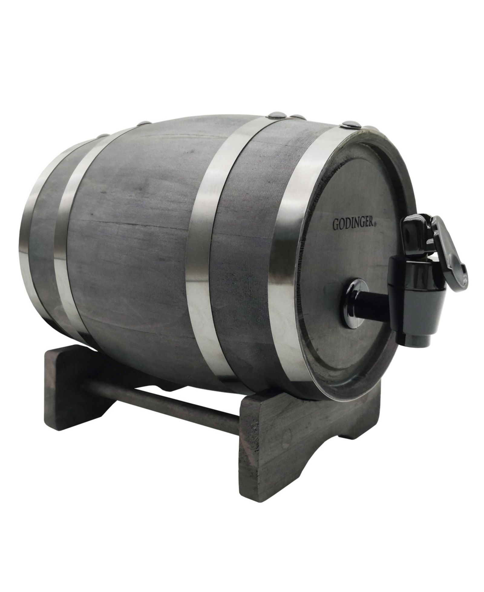 Godinger Whiskey 25 oz. Barrel Dispenser