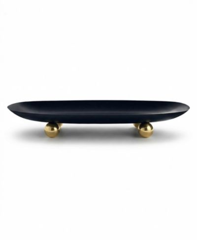 Godinger Temari Footed 5.62" Oval Platter