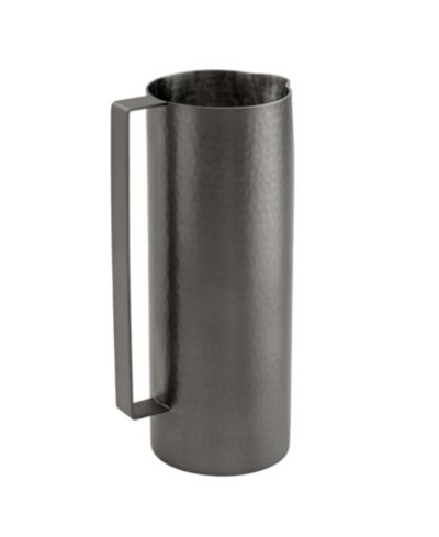 Godinger Temari Hammered Gunmetal 42 oz. Beverage Pitcher