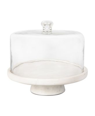 Godinger Marble Footed 11.9" Cake Stand