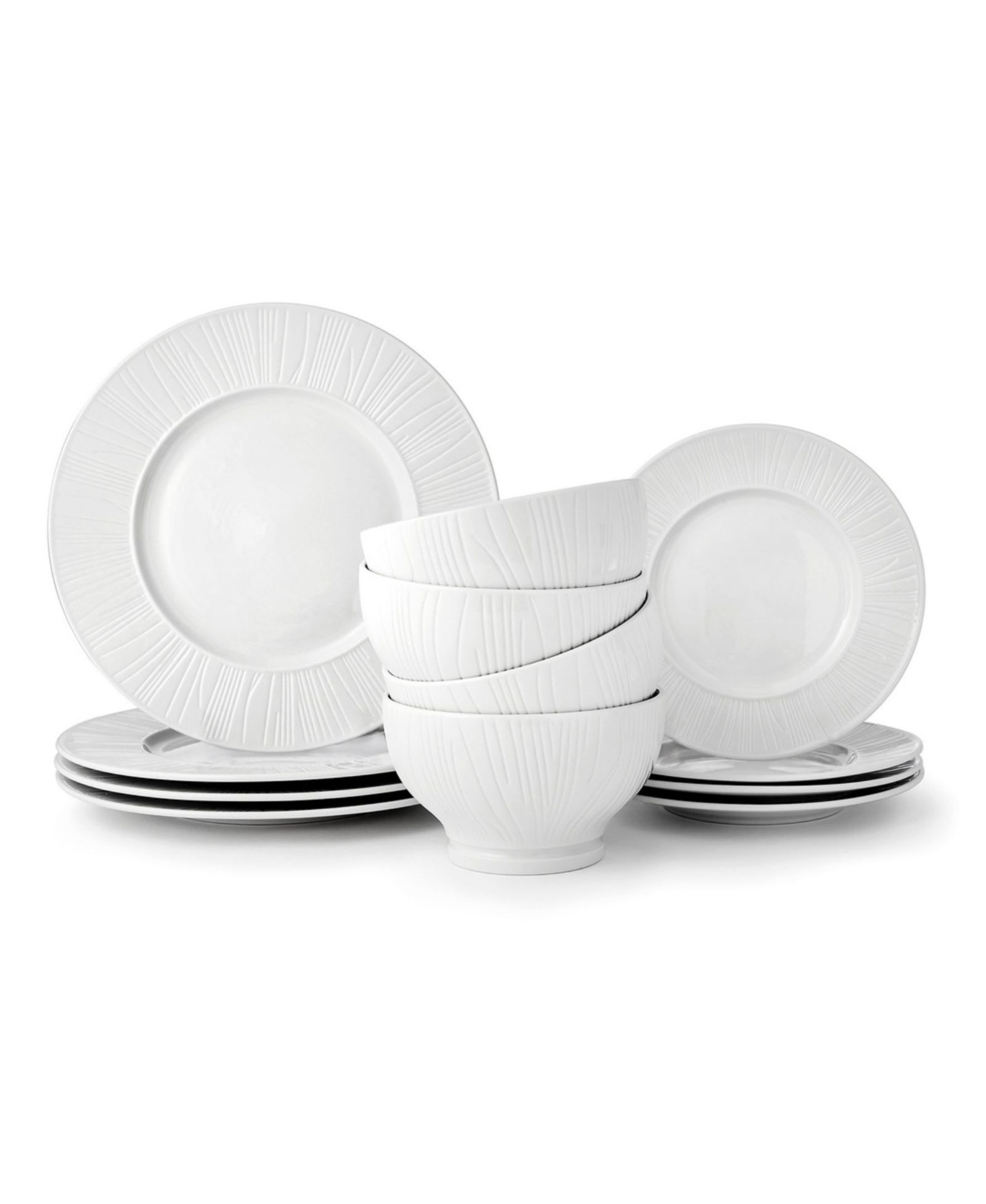 Набор столовой Godinger Starburst Porcelain 12-Piece