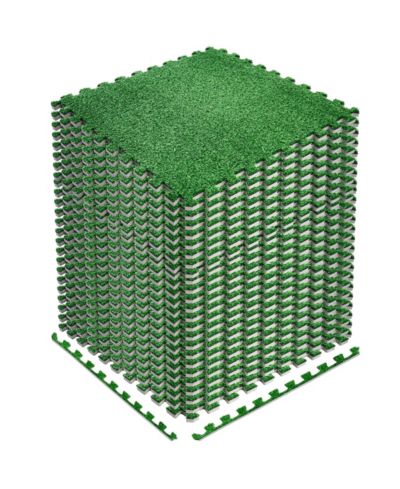 Спортивный коврик Sorbus 24 Piece Interlocking Floor Mat Grass