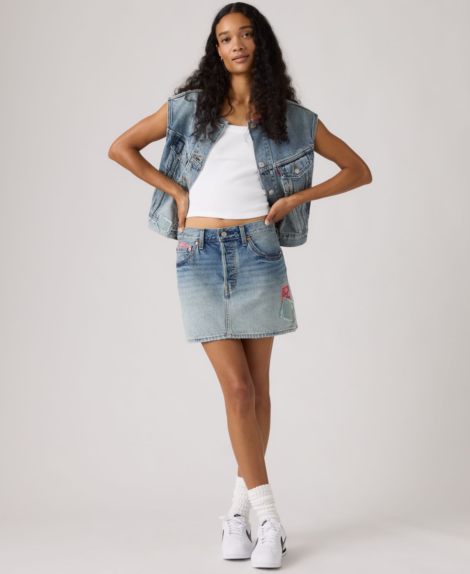 Levi's® Premium Women's Icon Cotton Denim Skirt