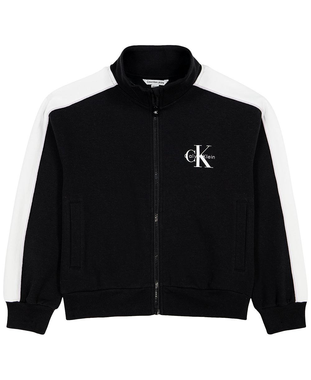 Calvin Klein Girls' 7-16 Full-Zip Track Jacket