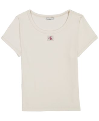 Calvin Klein Girls' 7-16 Short-Sleeve T-Shirt