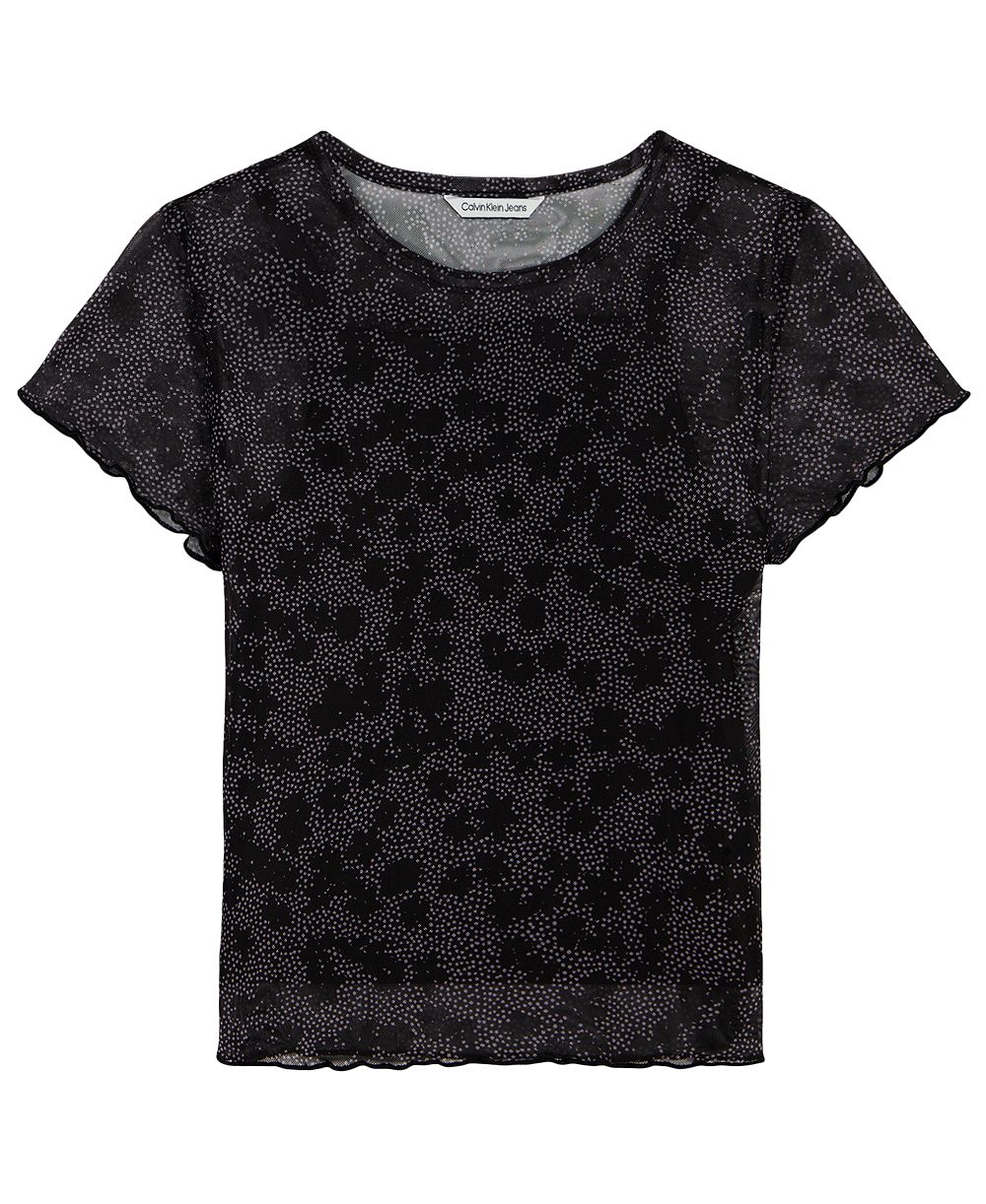 Футболка Calvin Klein Girls' 7-16 Short-Sleeve Mesh