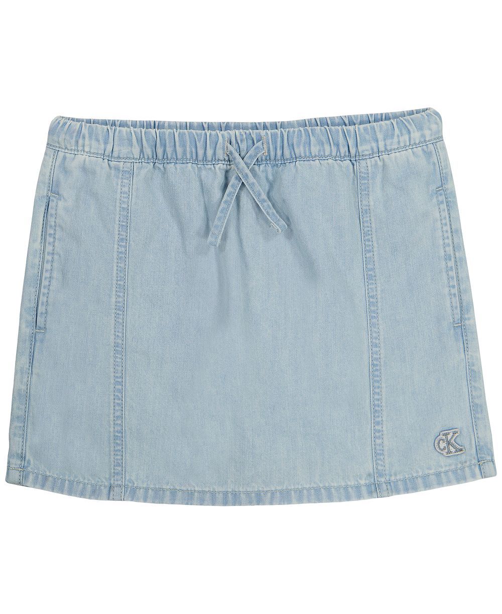 Детские джинсовые шорты Calvin Klein Girls' 7-16 Denim Skorts