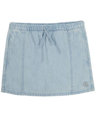 Calvin Klein Girls' 7-16 Denim Skorts