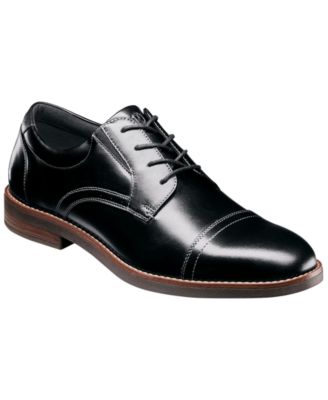 Nunn Bush Men's Fitz Flex Cap-Toe Leather Oxford