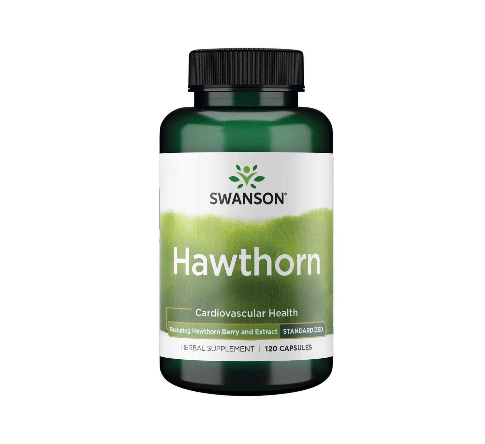 Экстракт боярышника Swanson Hawthorn Extract (Standardized) 250 Milligrams, 120 капсул