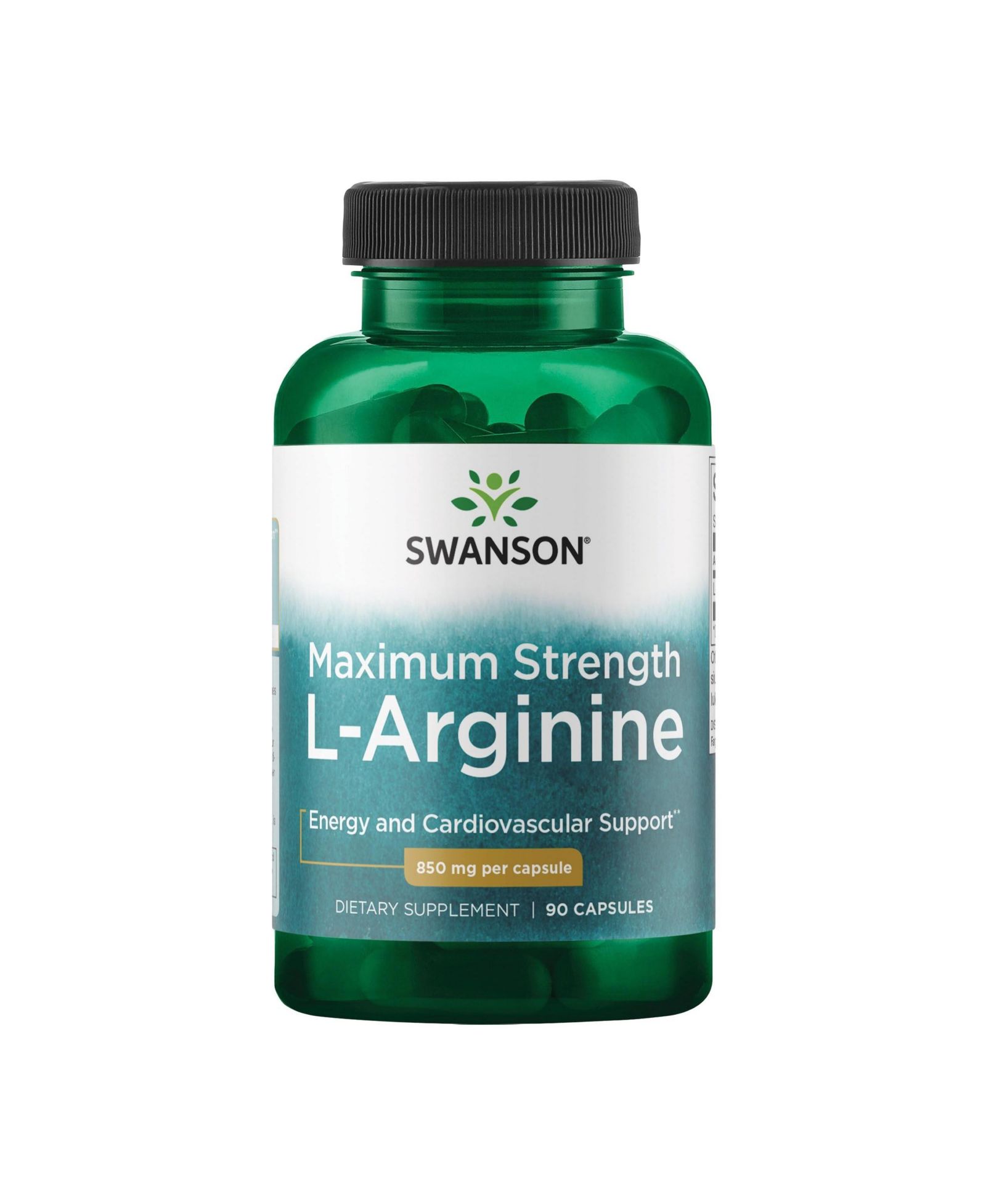 Пищевая добавка Swanson Amino Acid SuperStrength LArginine 850 mg, 90 капсул