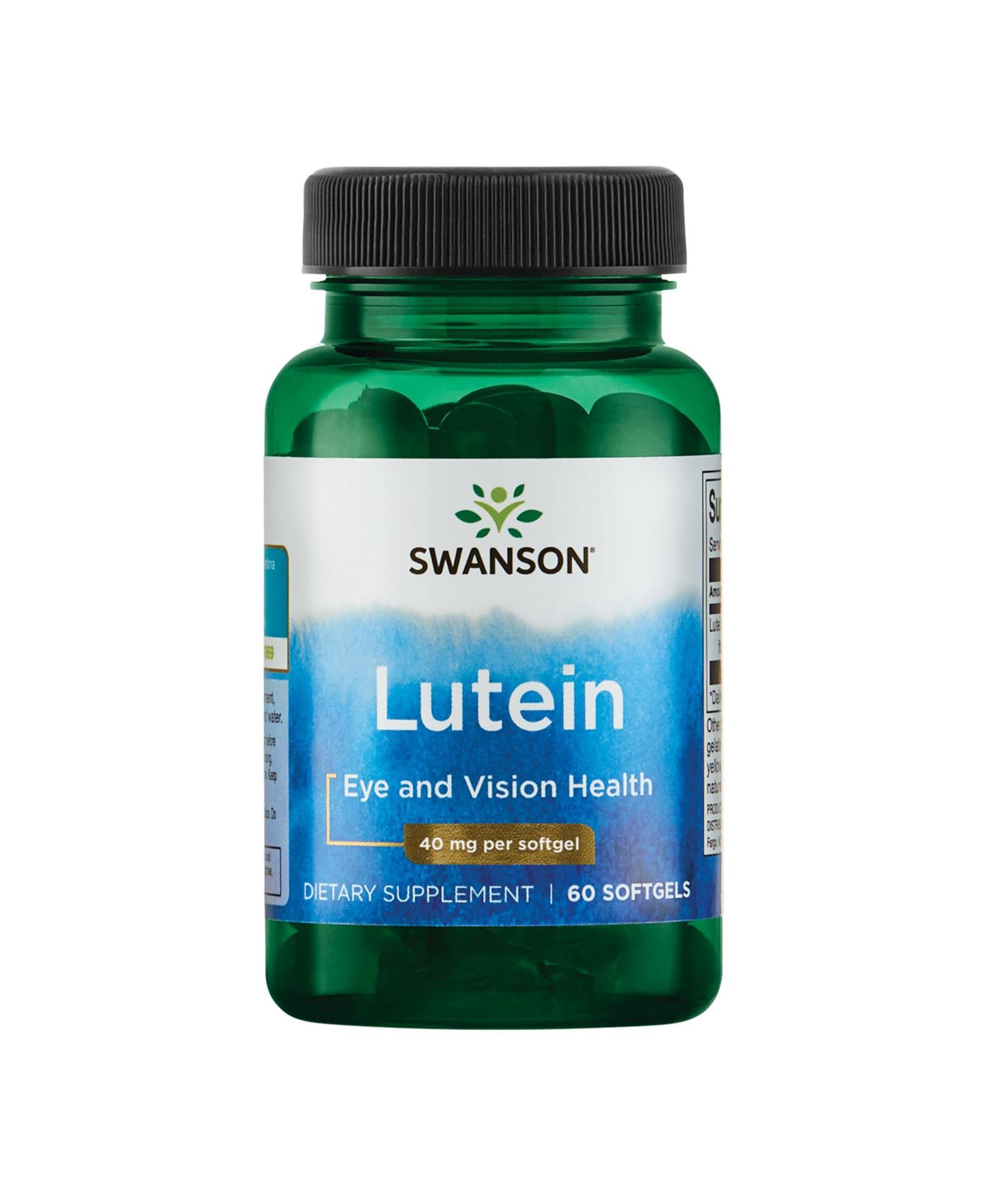 Swanson Lutein добавка для здоровья глаз 40 mg 60 softgels