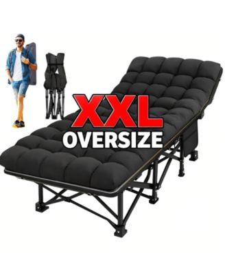 Складная походная койка ABORON XXL с матом 78"x32"x18"
