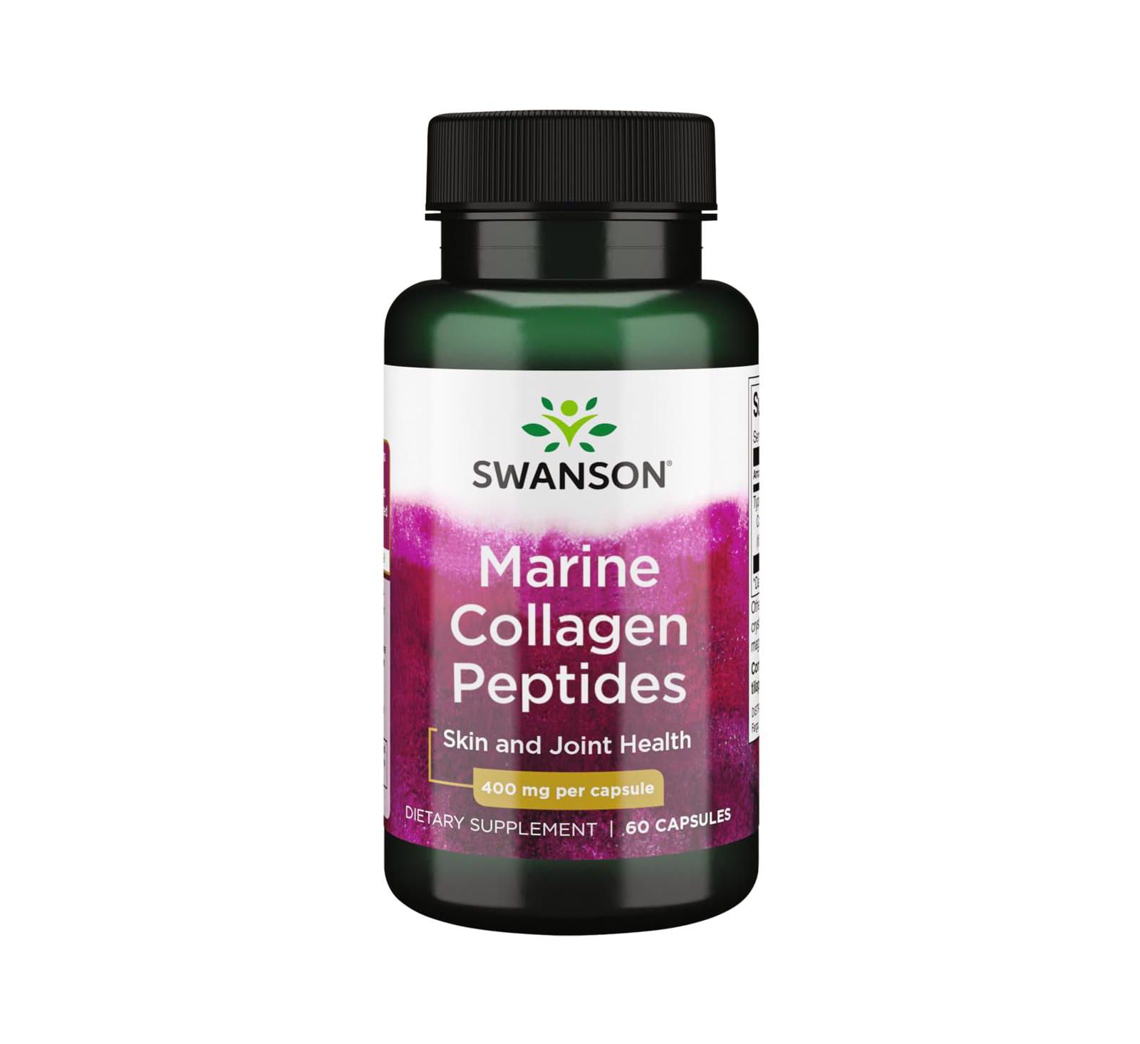 Гидролизованный морской коллаген Swanson Type I 400 mg, 60 капсул