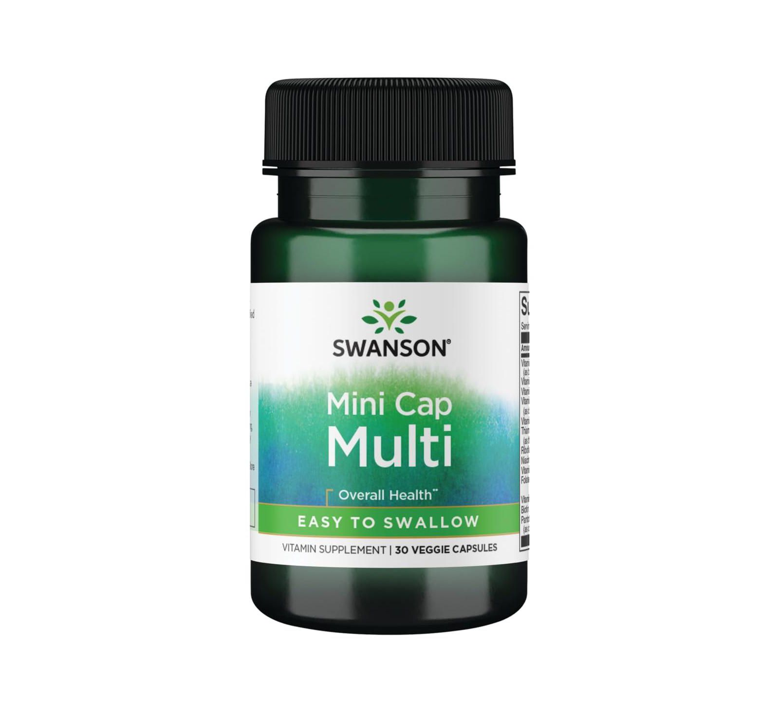 Swanson Daily Multivitamin Without Minerals 30 Veg Capsules