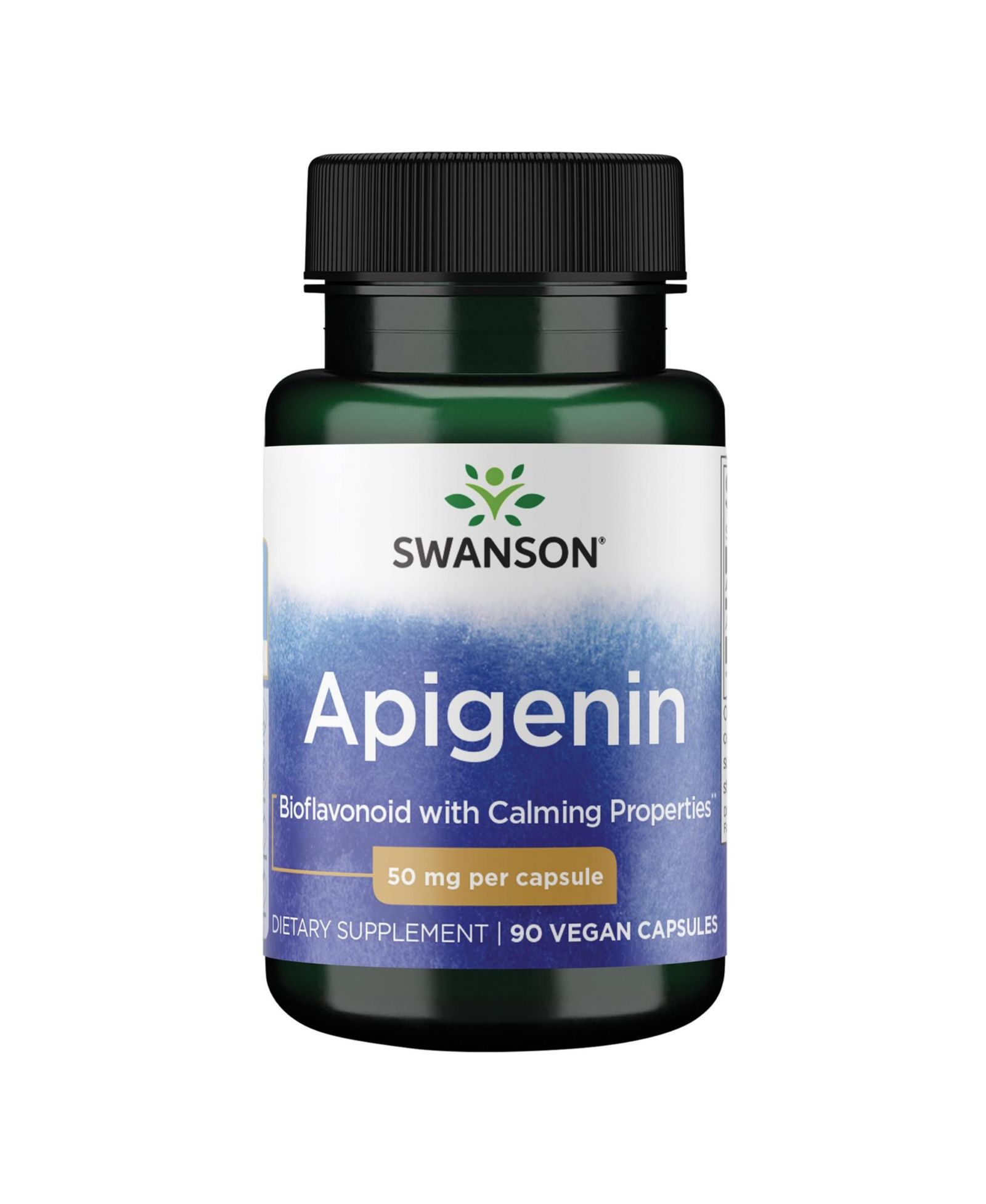 Биодобавка Swanson Apigenin, капсулы 50mg (90 шт.) для сна и снятия стресса