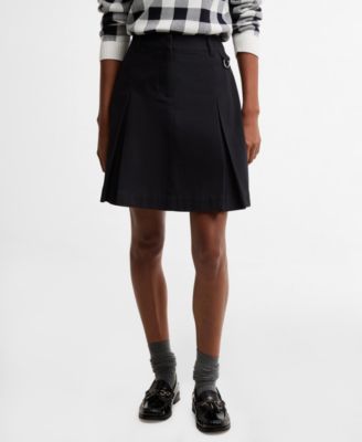 Barbour Women's Aylesby Mini Pleated A-Line Skirt