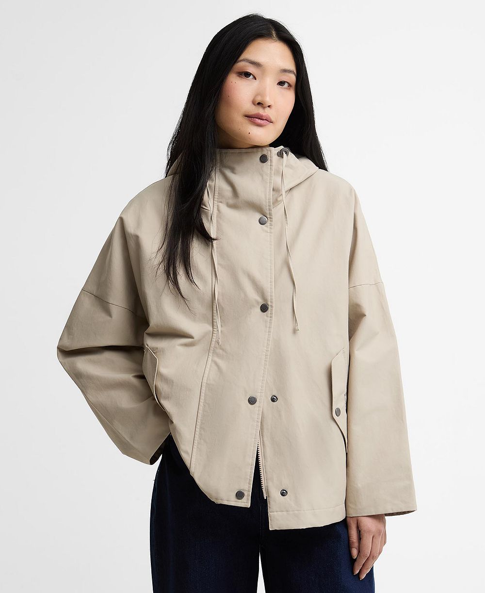 Barbour Women's Kingswood Showerproof Hooded Jacket