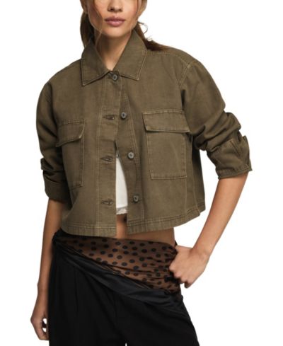 Женская джинсовая куртка Lucky Brand Collared Utility Jacket
