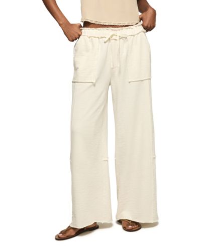 Lucky Brand Женский хлопковый брюки широкие