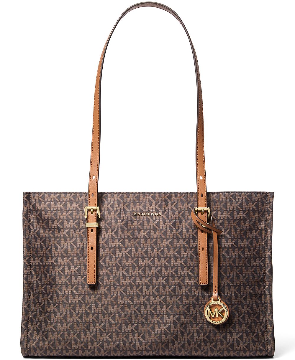 MICHAEL Michael Kors Zadie Medium East West Top-Zip Tote Handbag