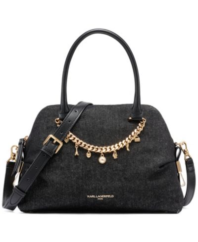 KARL LAGERFELD PARIS сумка Charlaine Medium Satchel Handbag