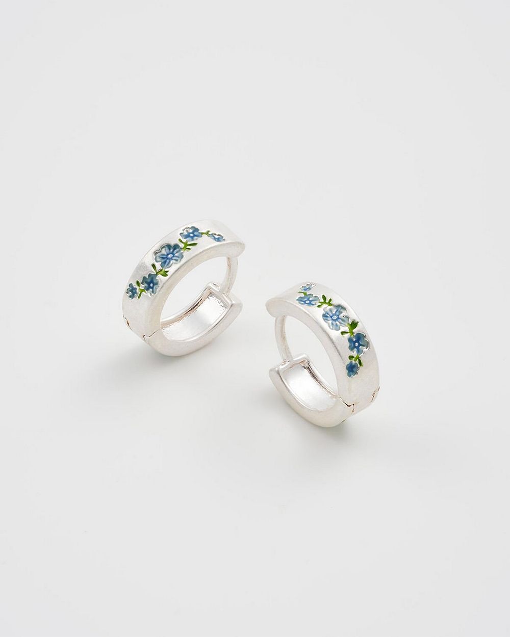 Fable England Forget-Me-Not мини серьги-кольца
