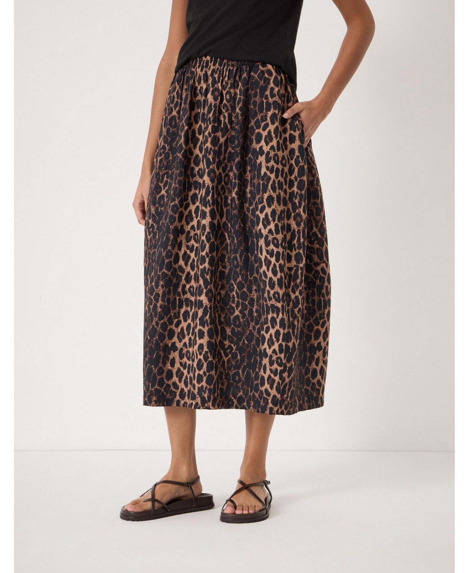 Hush Women's Liddie Air Flow Barrel Midi Skirt