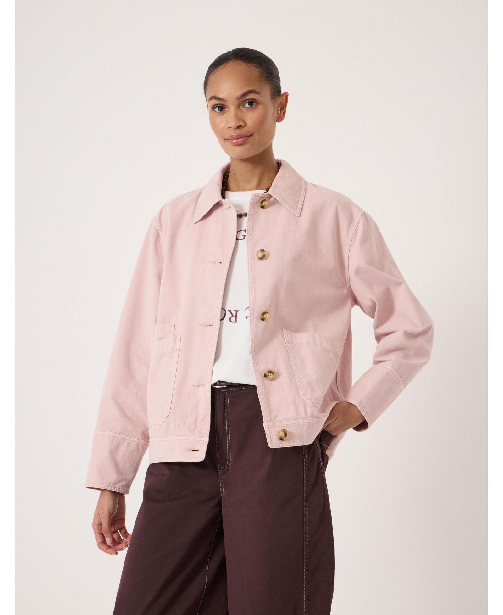 Женская куртка Hush Avril Cotton Utility Barn Jacket